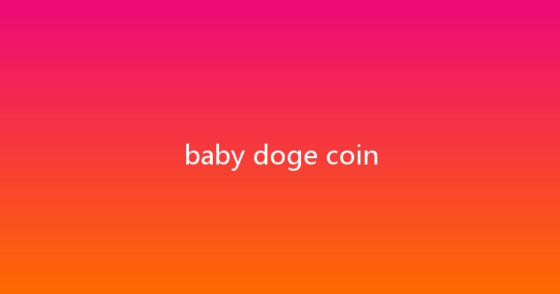 baby doge coin 