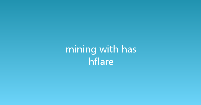 mining with hashflare 
